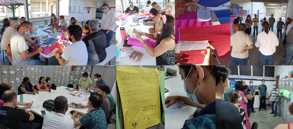 Pre-Texts workshop for teachers in Aracaju, Brazil