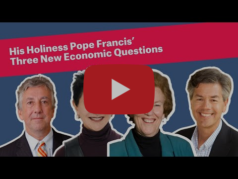 Pope Francis New Economic Questions: The Value of Uselessness