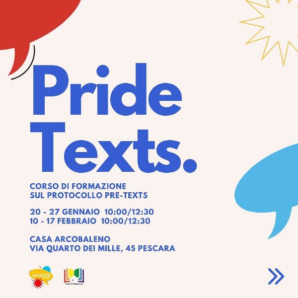 Pride Texts in Pescara