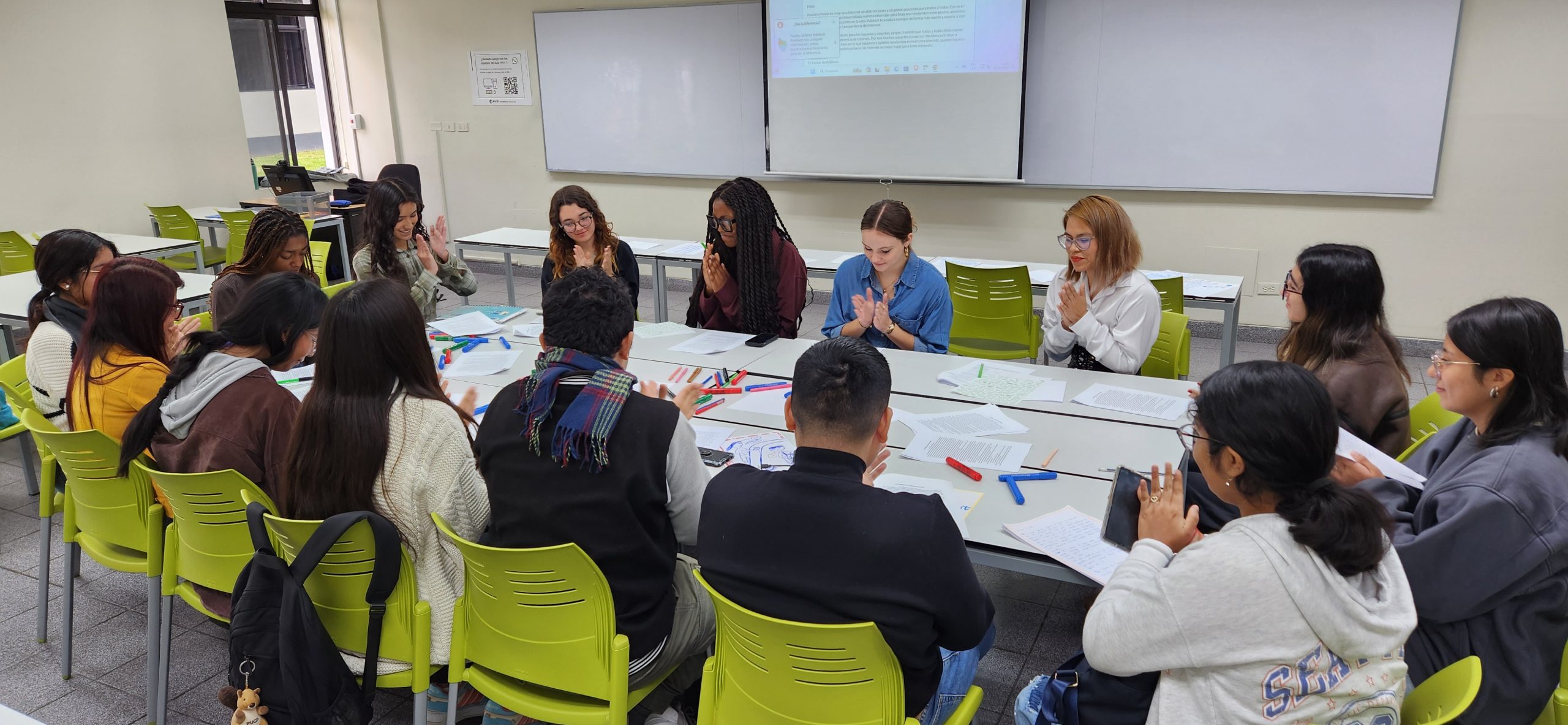 Intercultural Workshop Engages PUCP Students in Lima, Peru