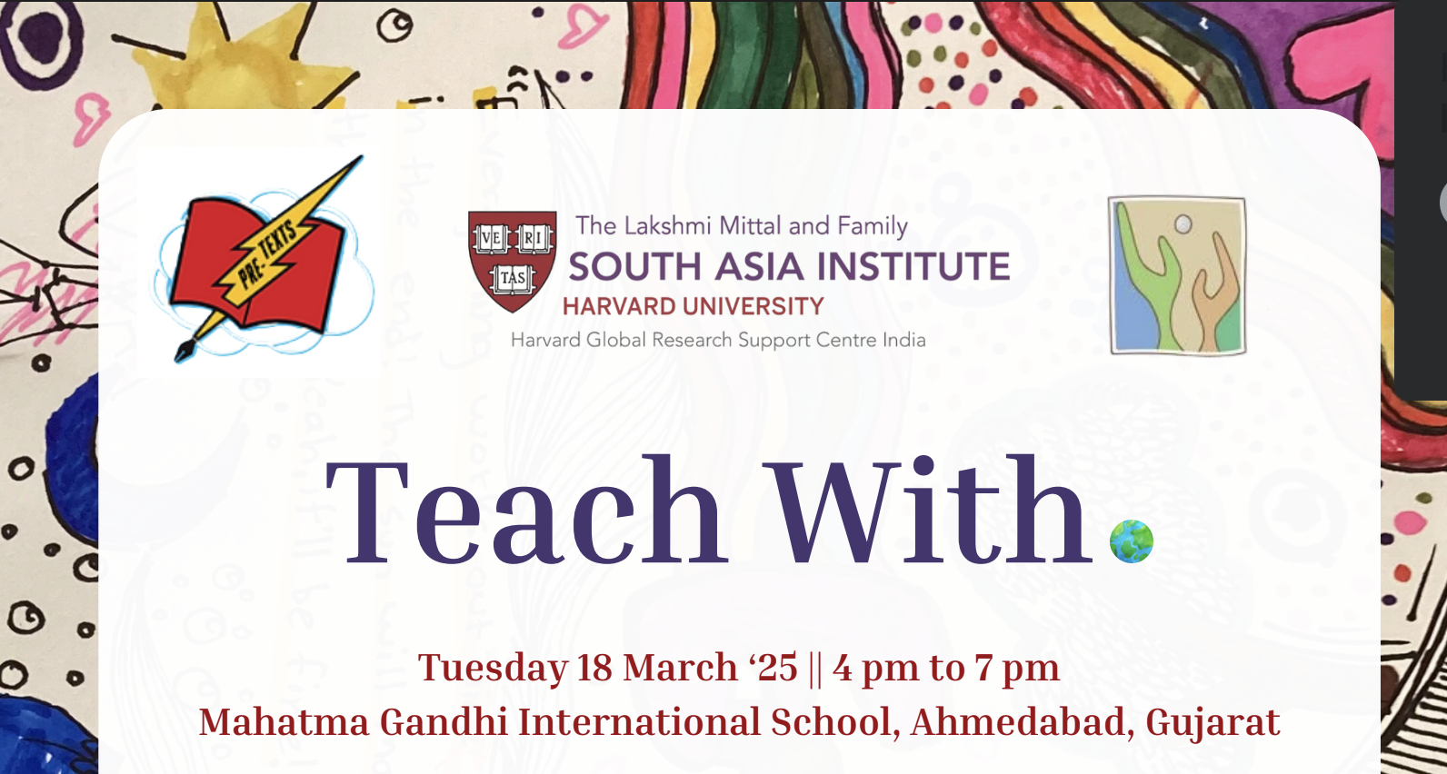 Teach With. - 18 March