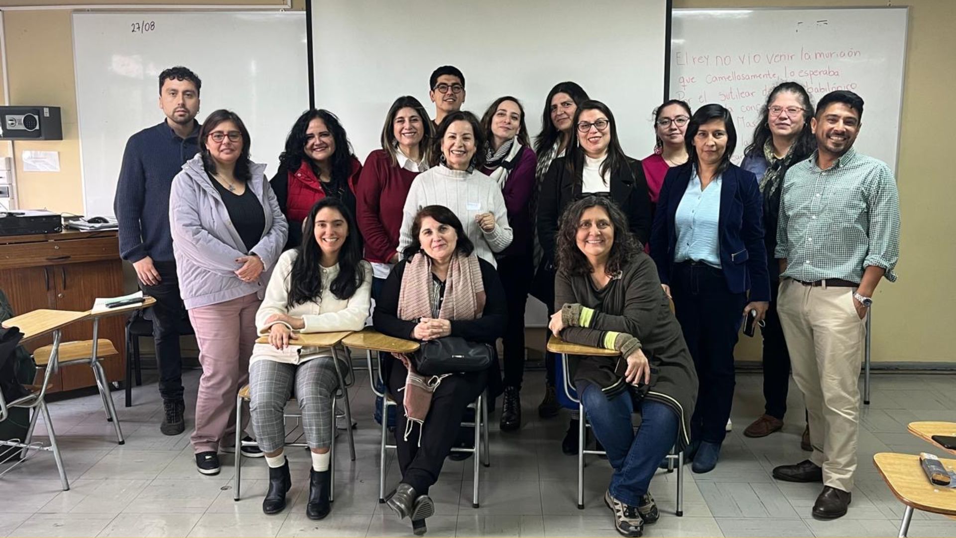 Chileans Teach Chileans How to Play at School. Universidad Mayor Visits the Universidad del Bío-Bío