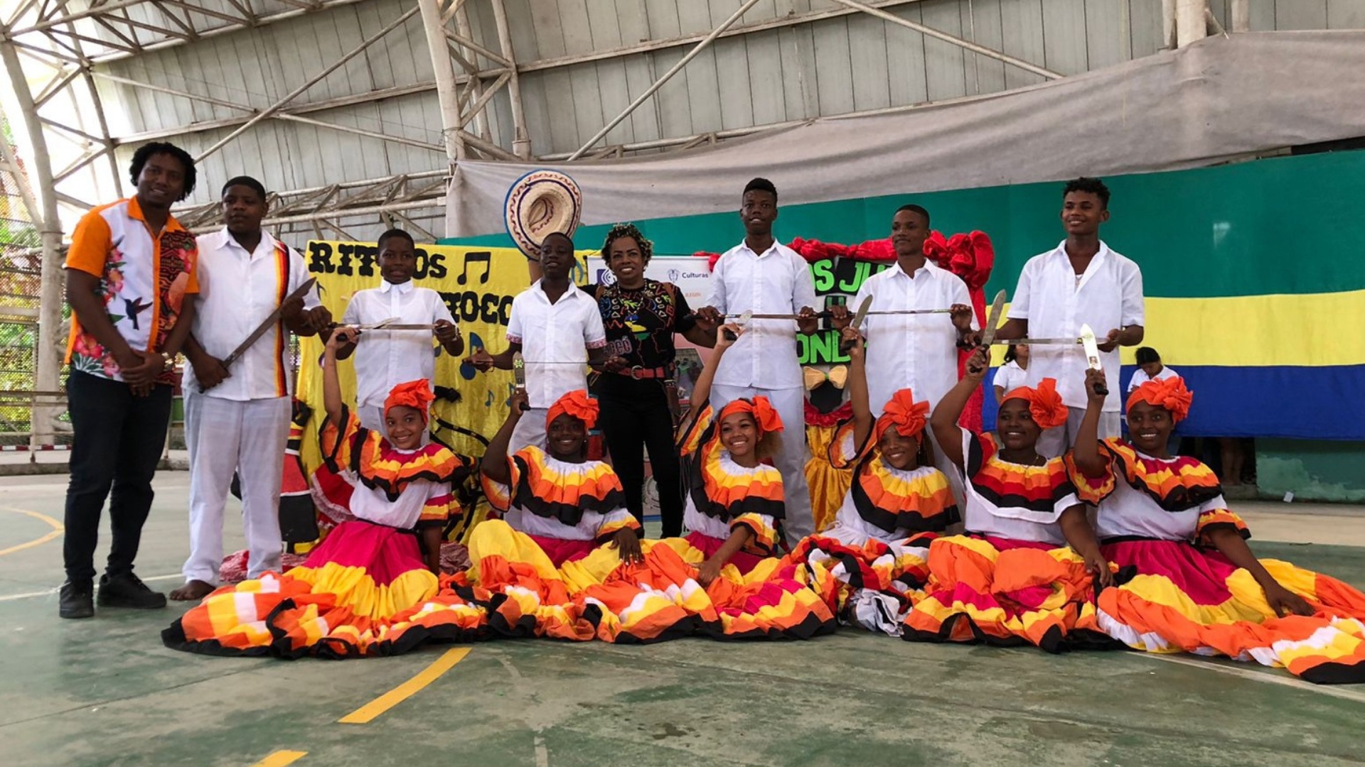 Colegios Verdes at the Festival of Oral Tradition of San Juan