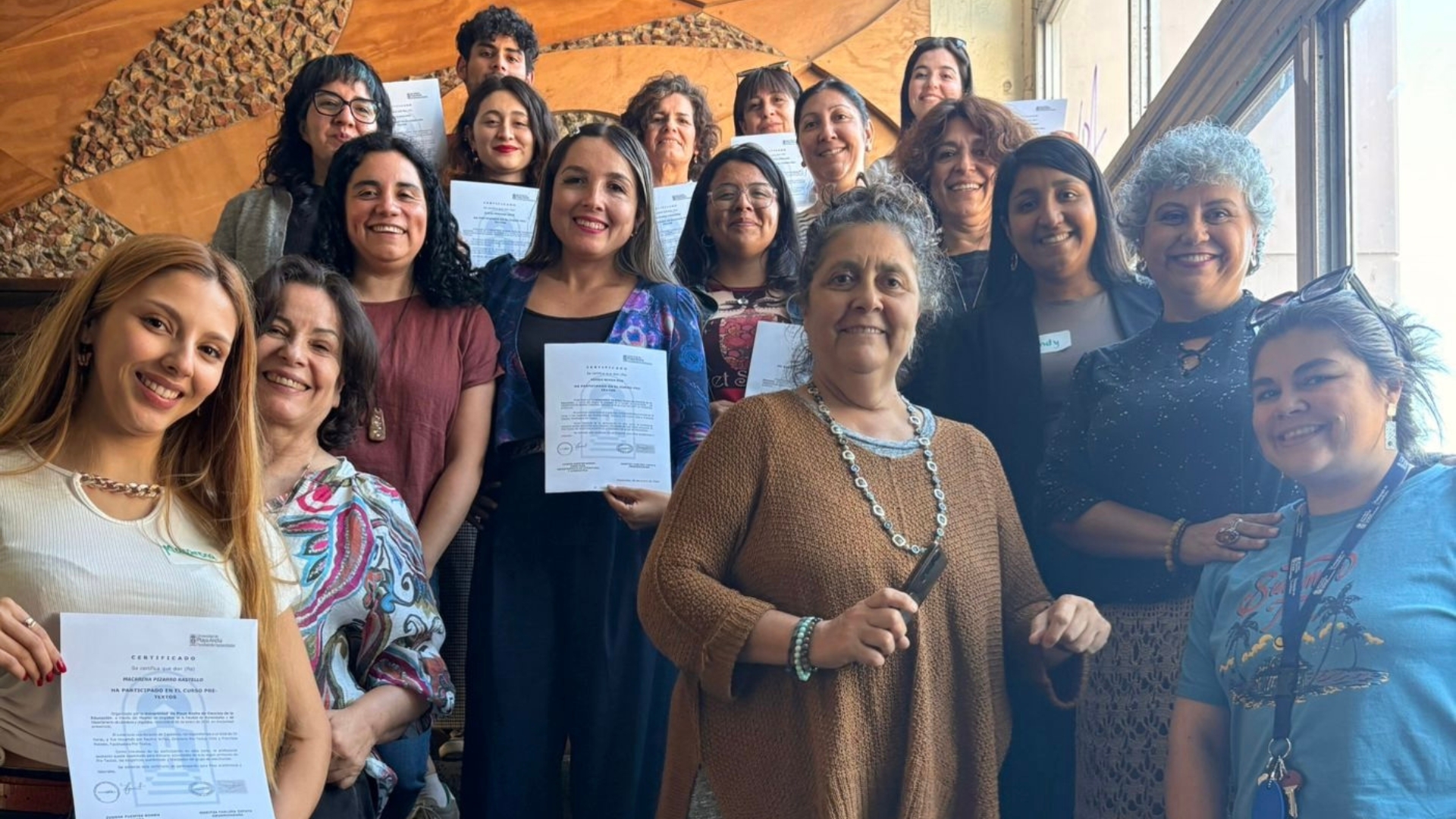 Pre-Texts at Universidad de Playa Ancha, Valparaíso