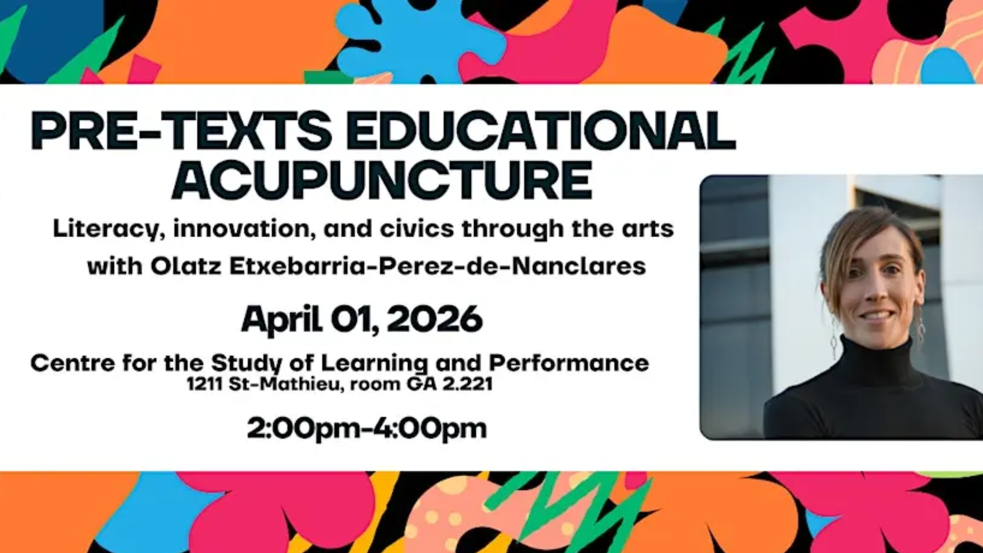 Pre-Texts Comes to Montreal via Basque Country