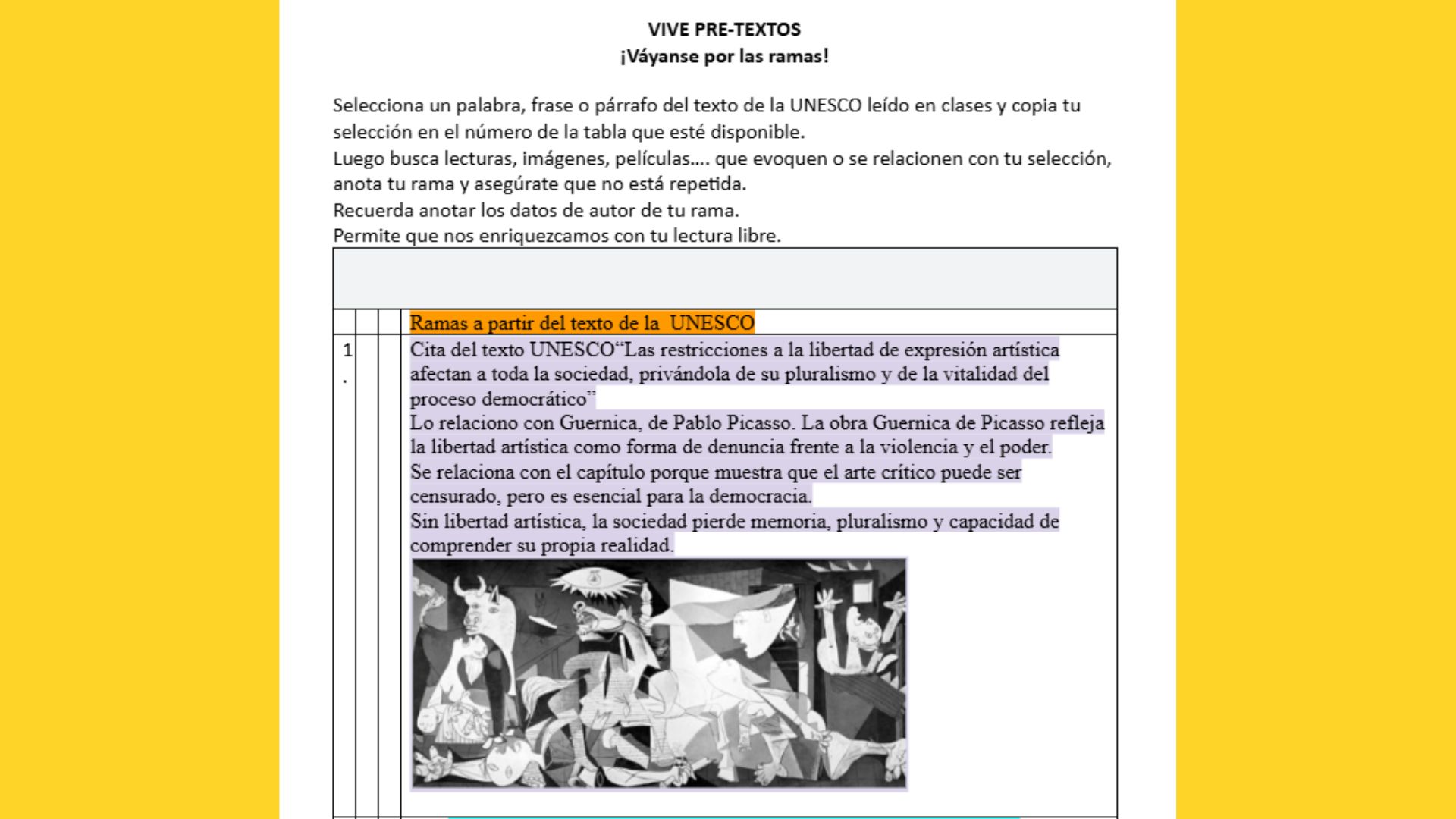 Pre-Texts Takes Root at Universidad Mayor, Chile