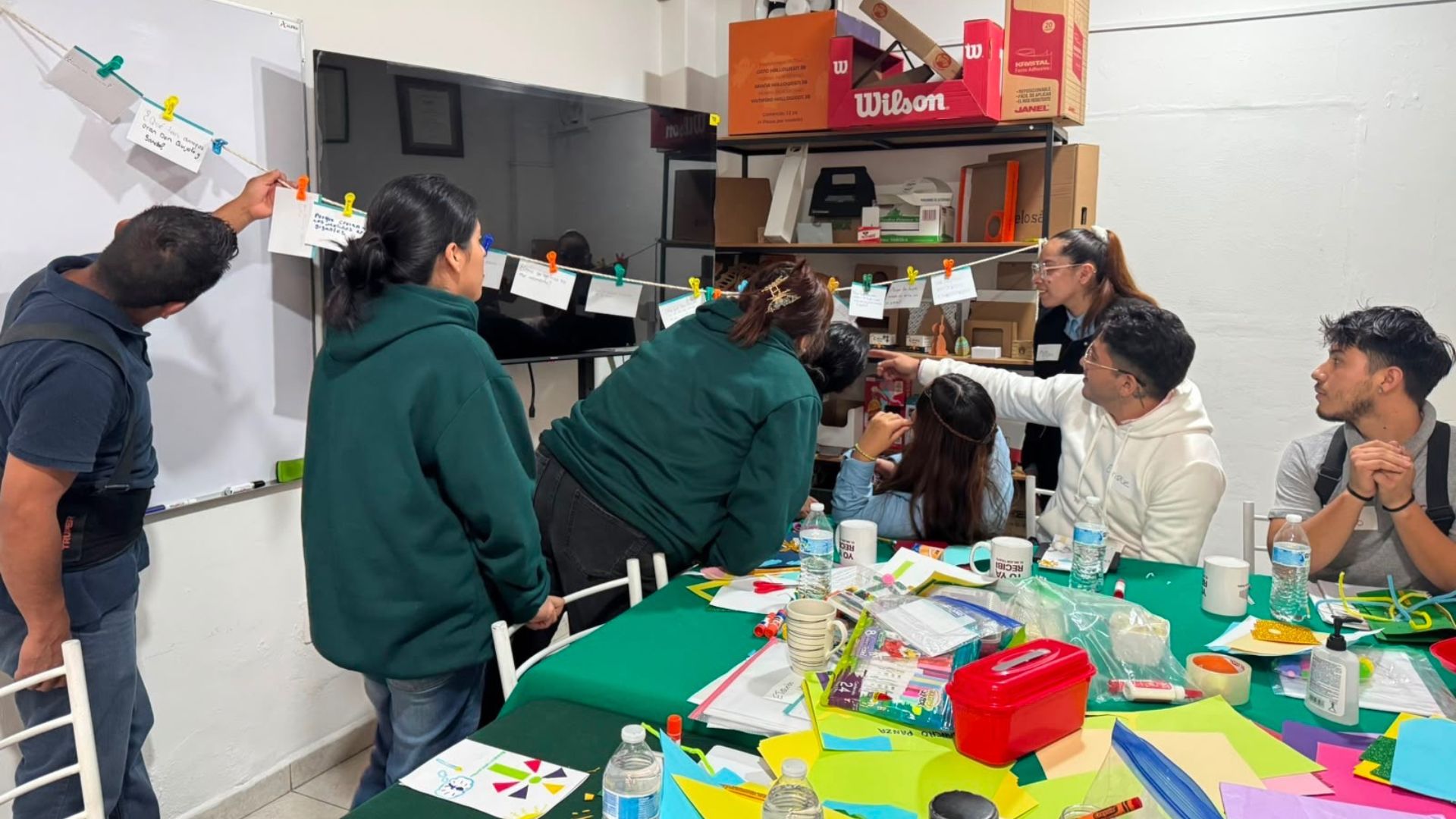 Pre-Texts at a Cardboard Factory in Chalco, Mexico
